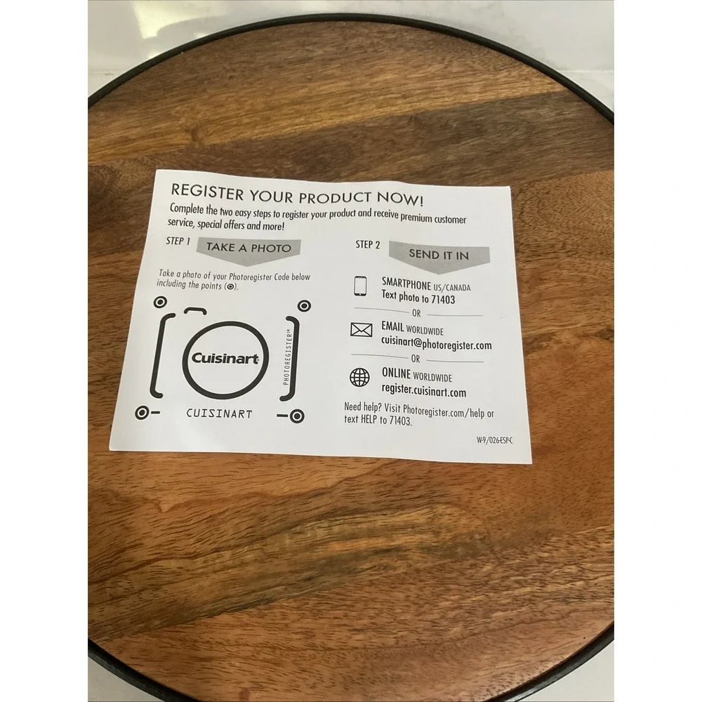 Cuisinart Food Processor FP-11 Series Booklet Instructions Manual Only